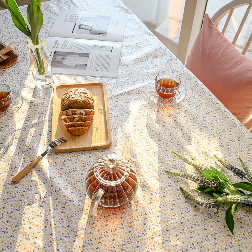 더스케치:멜란지가든 방수 테이블커버 식탁보